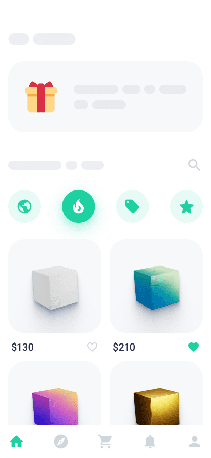 Mobile DeFi Interface